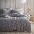 Appletree Hygge Morritz Faux Fur Duvet Cover Set - Grey