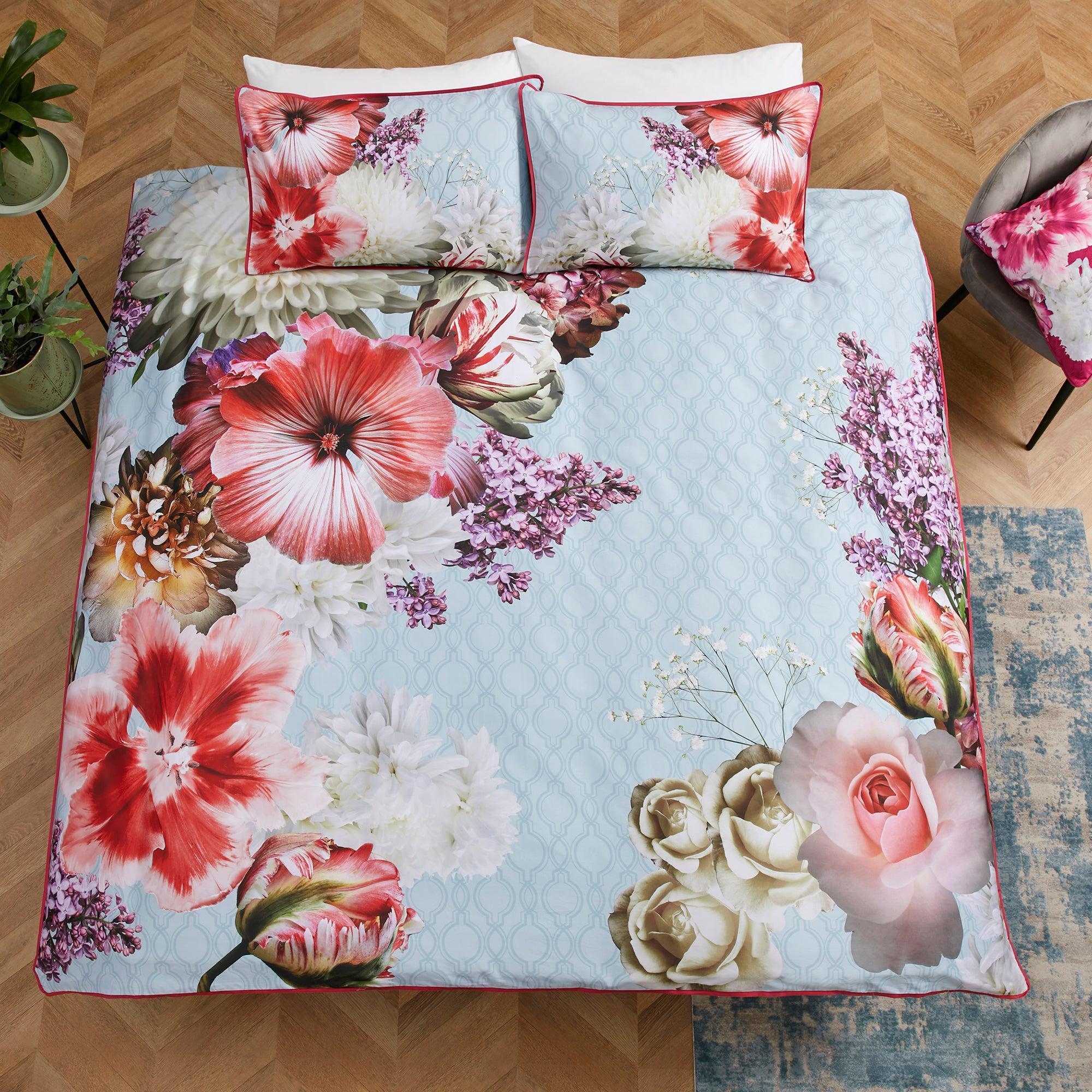 Laurence Llewelyn-Bowen Mayfair Lady Duvet Cover Set - Blue