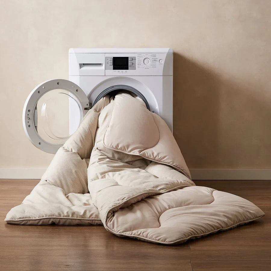 Night Lark® Soft Weave Coverless Duvet Set- Natural Oat