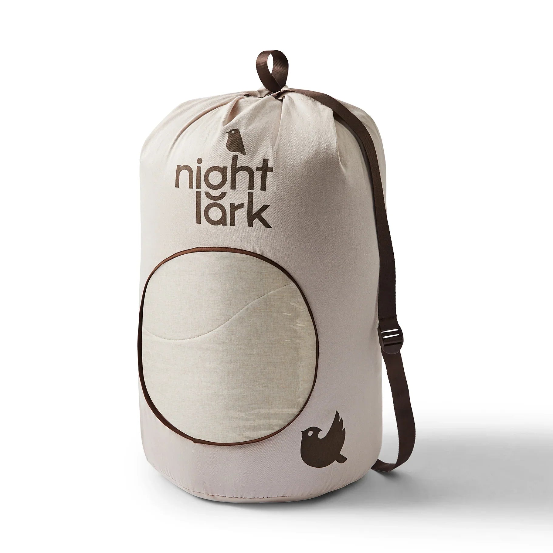 Night Lark® Soft Weave Coverless Duvet Set- Natural Oat