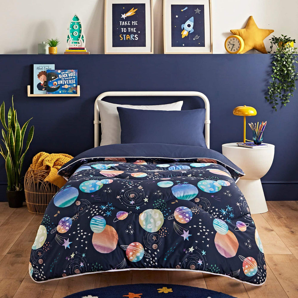 Night Lark Kids® Coverless Duvet Set - Space Adventure