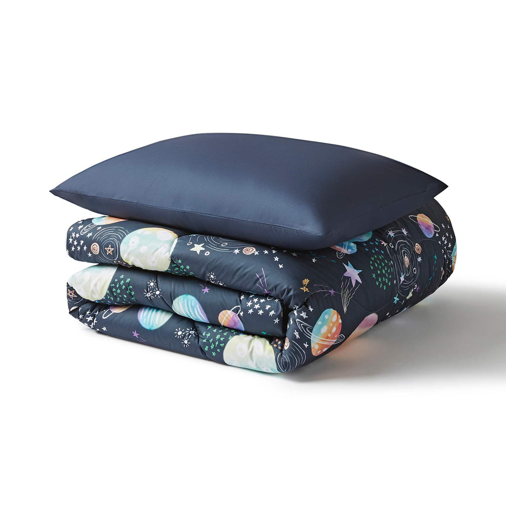 Night Lark Kids® Coverless Duvet Set - Space Adventure