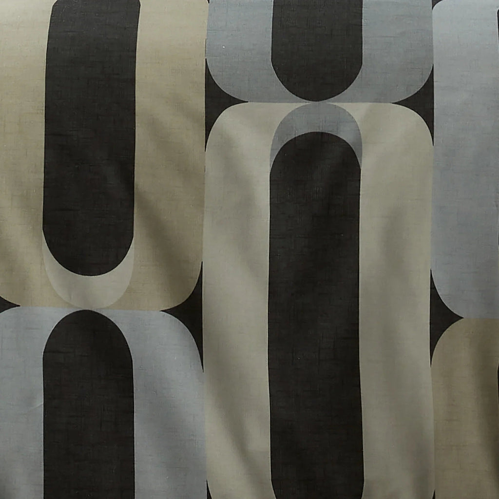 Fusion Orea Duvet Cover Set - Charcoal