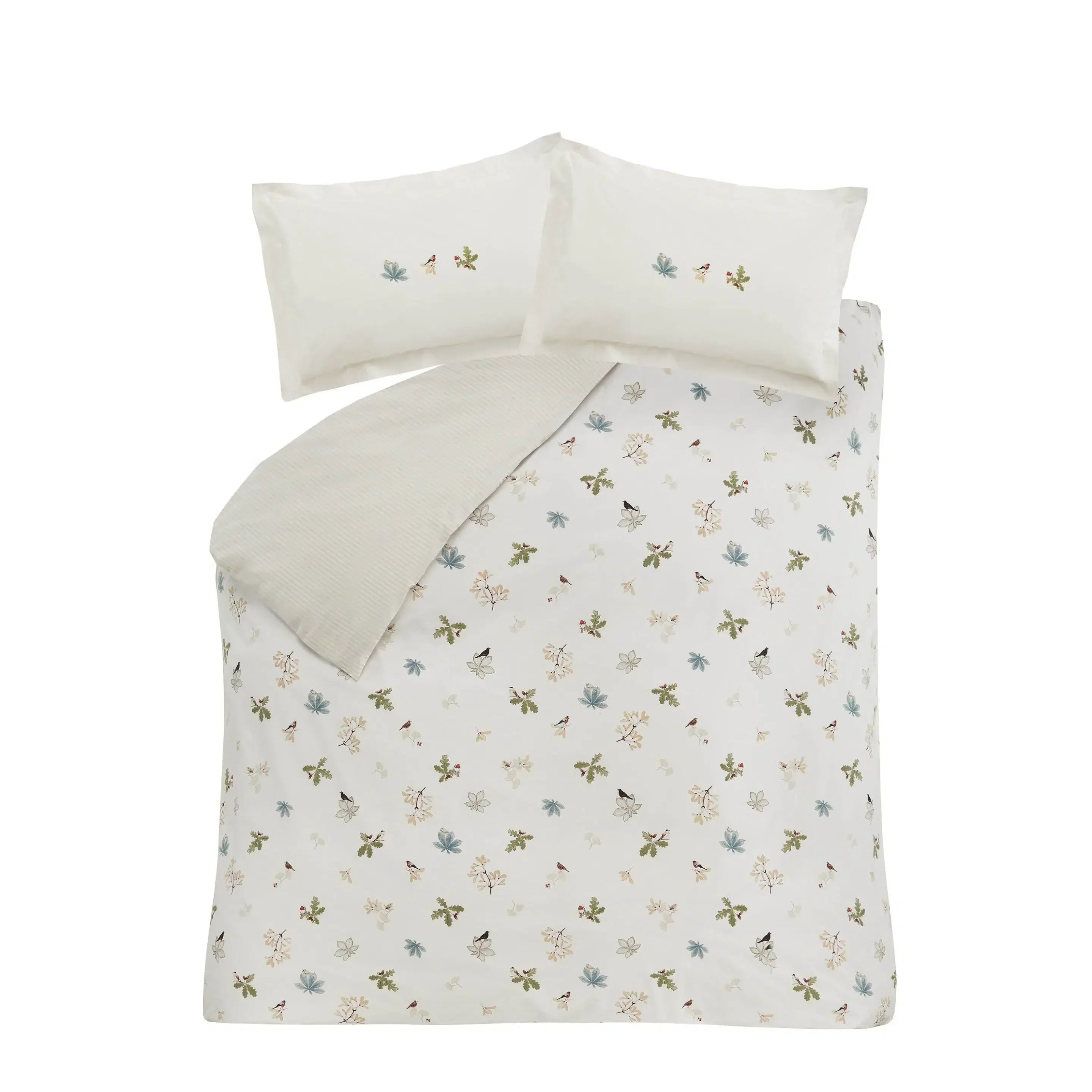 Sophie Allport Orchard Birds Duvet Cover Set - White