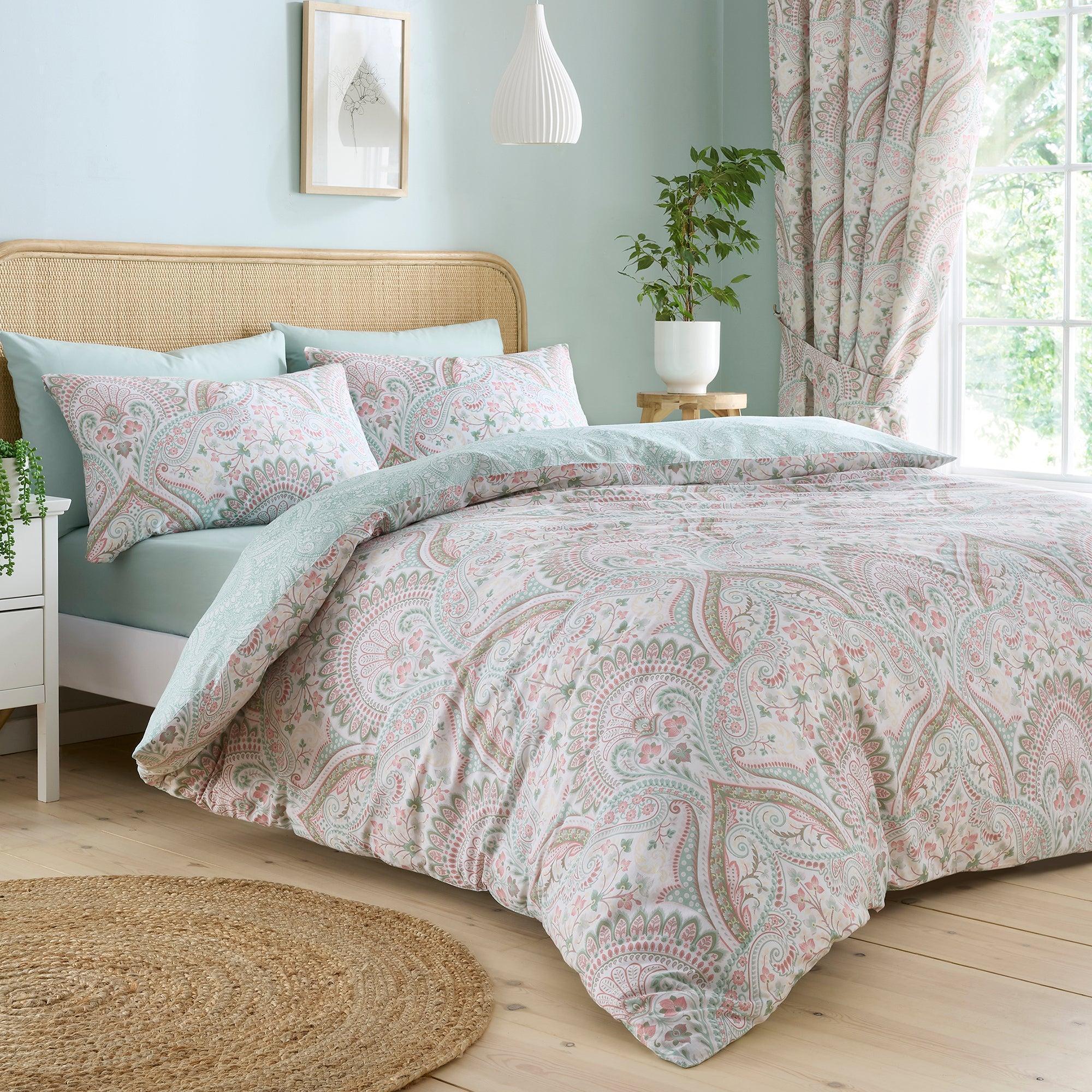 D & D Palais Duvet Cover Set - Green