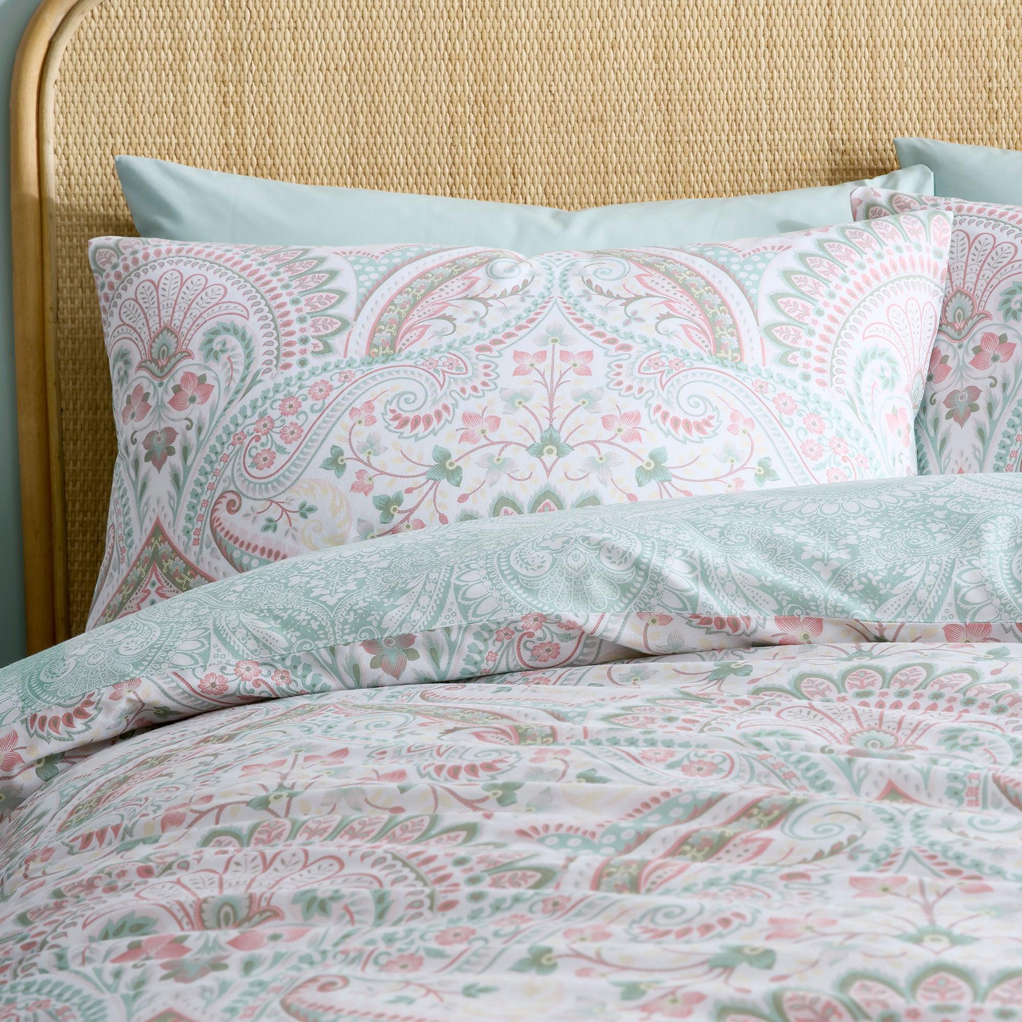 D & D Palais Duvet Cover Set - Green