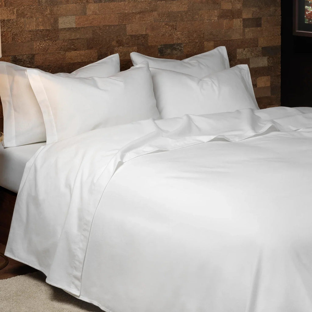 Premium Brushed Cotton Duvet Cover - White