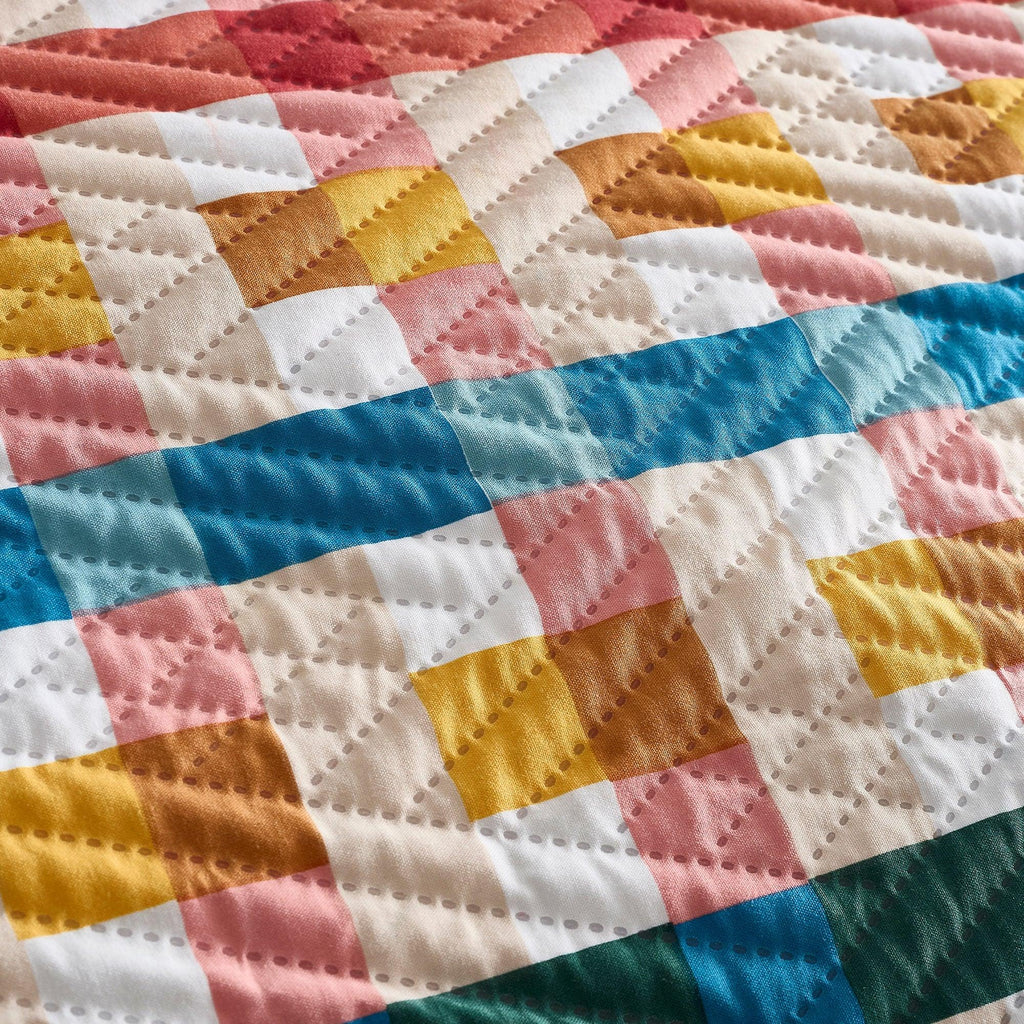 Fusion Rhett Textured Duvet Cover Set - Multi