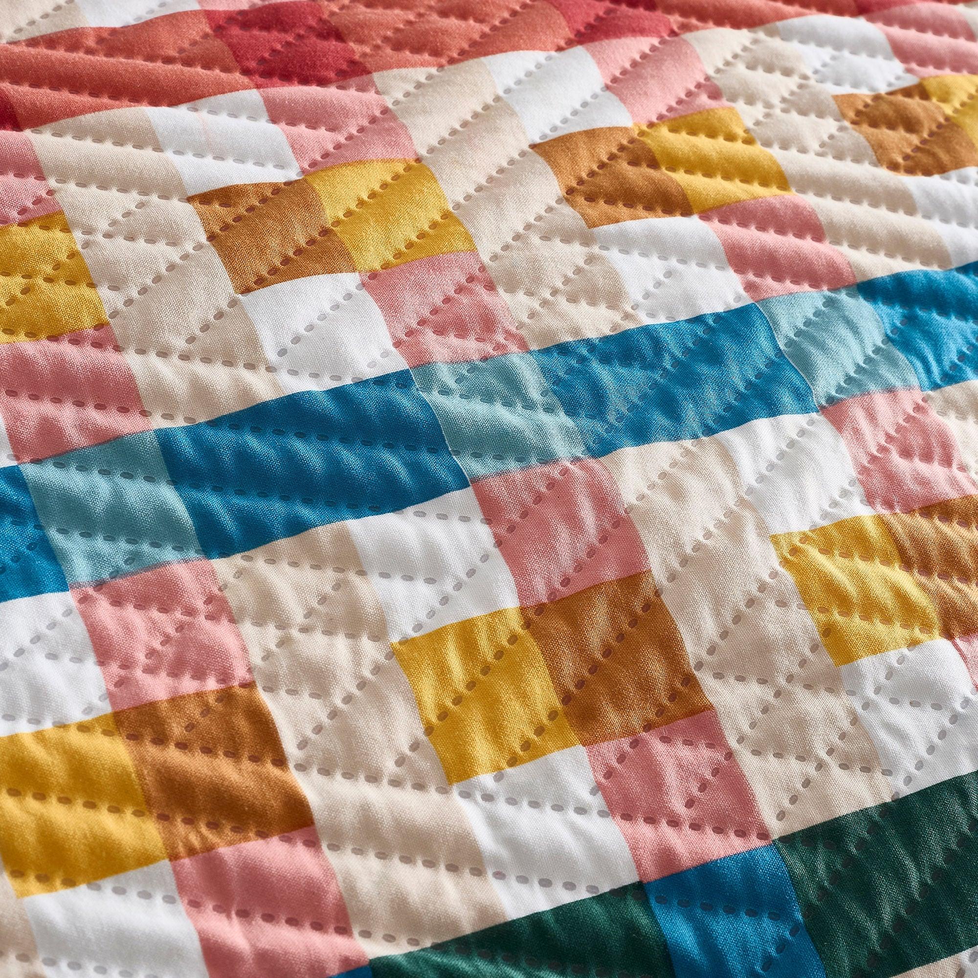 Fusion Rhett Textured Duvet Cover Set - Multi
