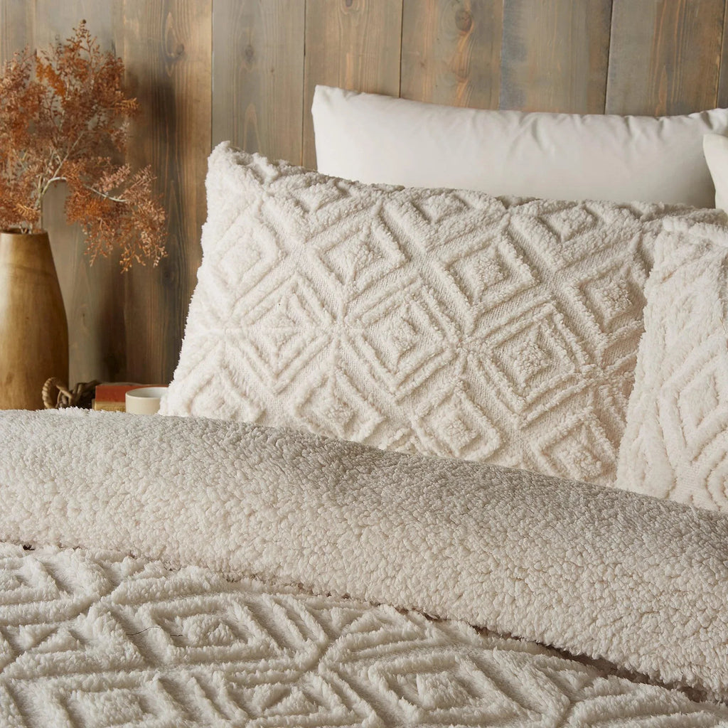 Fusion Snug Romo Duvet Cover Set - Natural