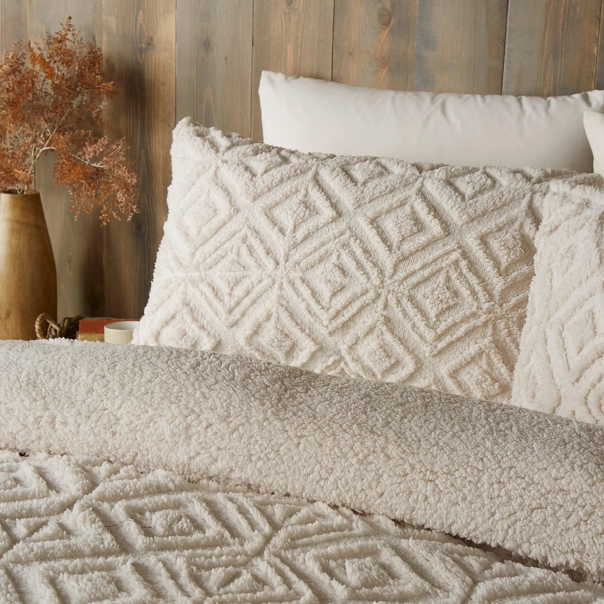 Fusion Snug Romo Duvet Cover Set - Natural