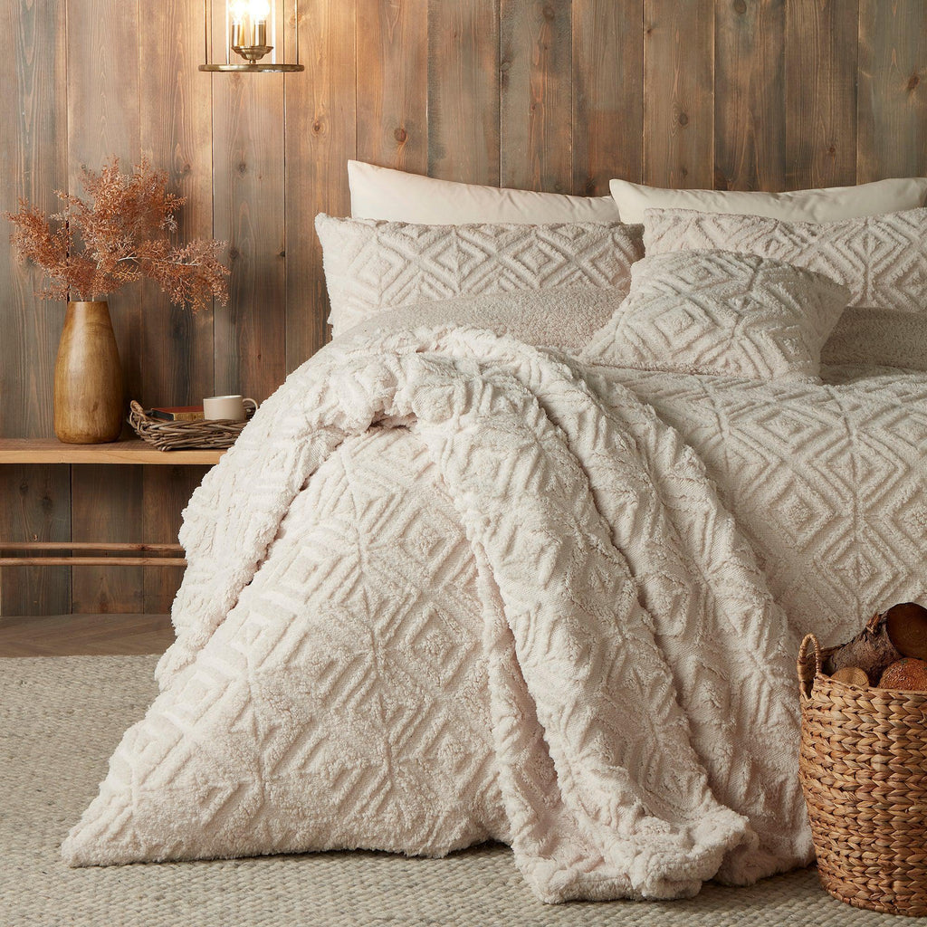 Fusion Snug Romo Duvet Cover Set - Natural