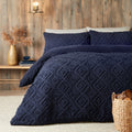 Fusion Snug Romo Duvet Cover Set - Navy