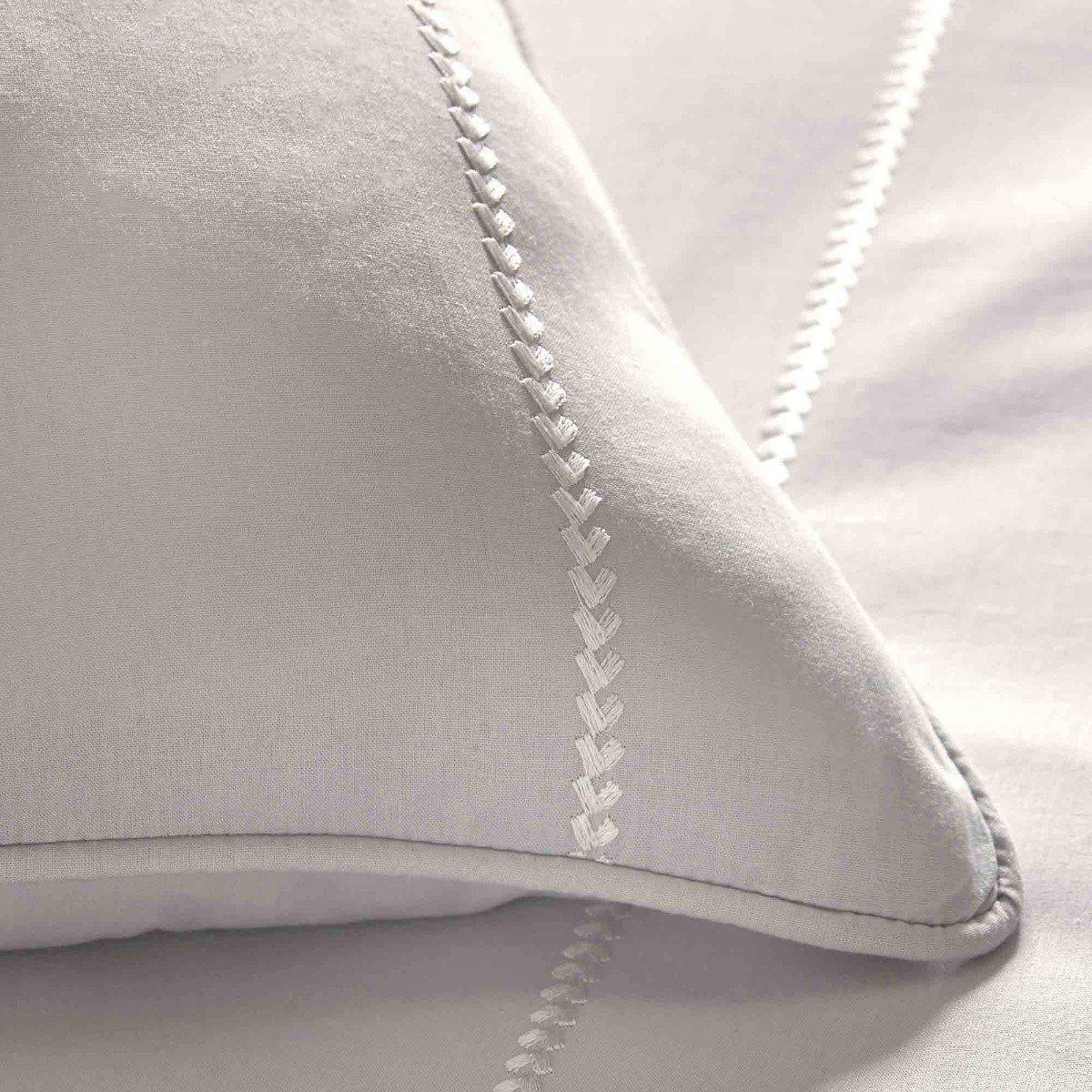 Salcombe Duvet Cover Set - Silver