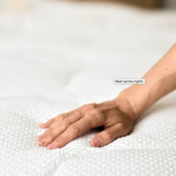 Night Owl Cotton Waffle Coverless Duvet - White