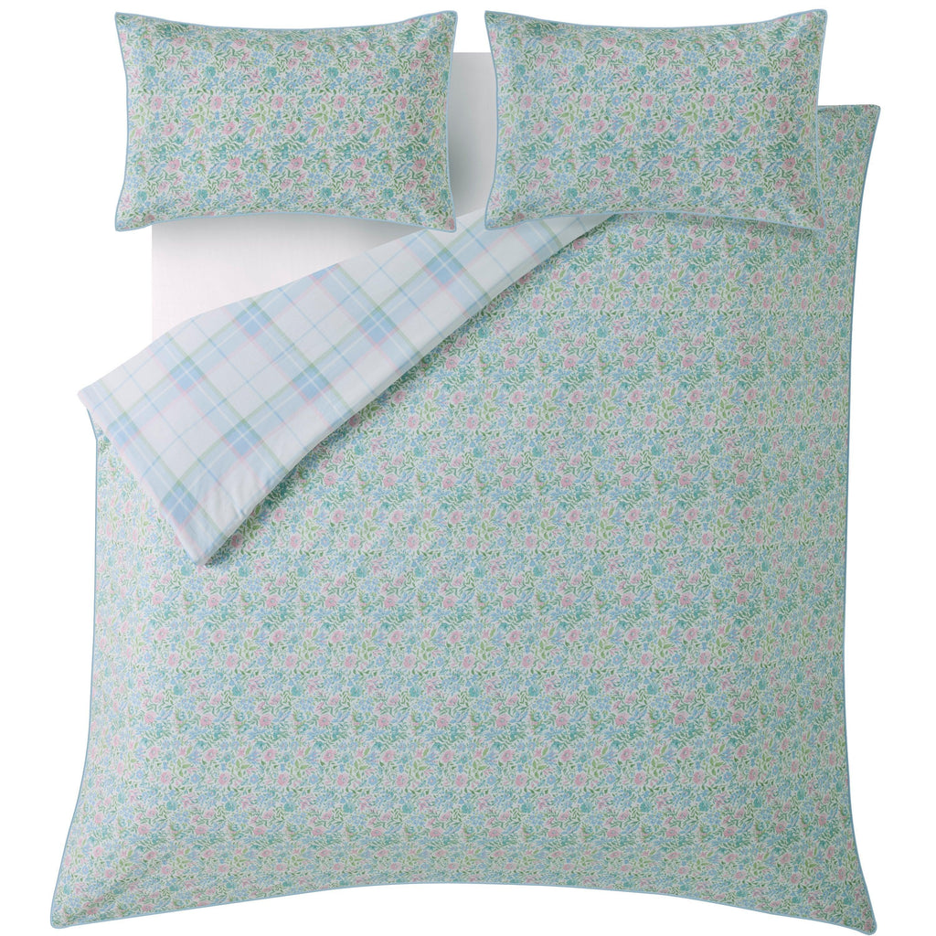 Laura Ashley Sherston Duvet Cover Set - Powder Blue