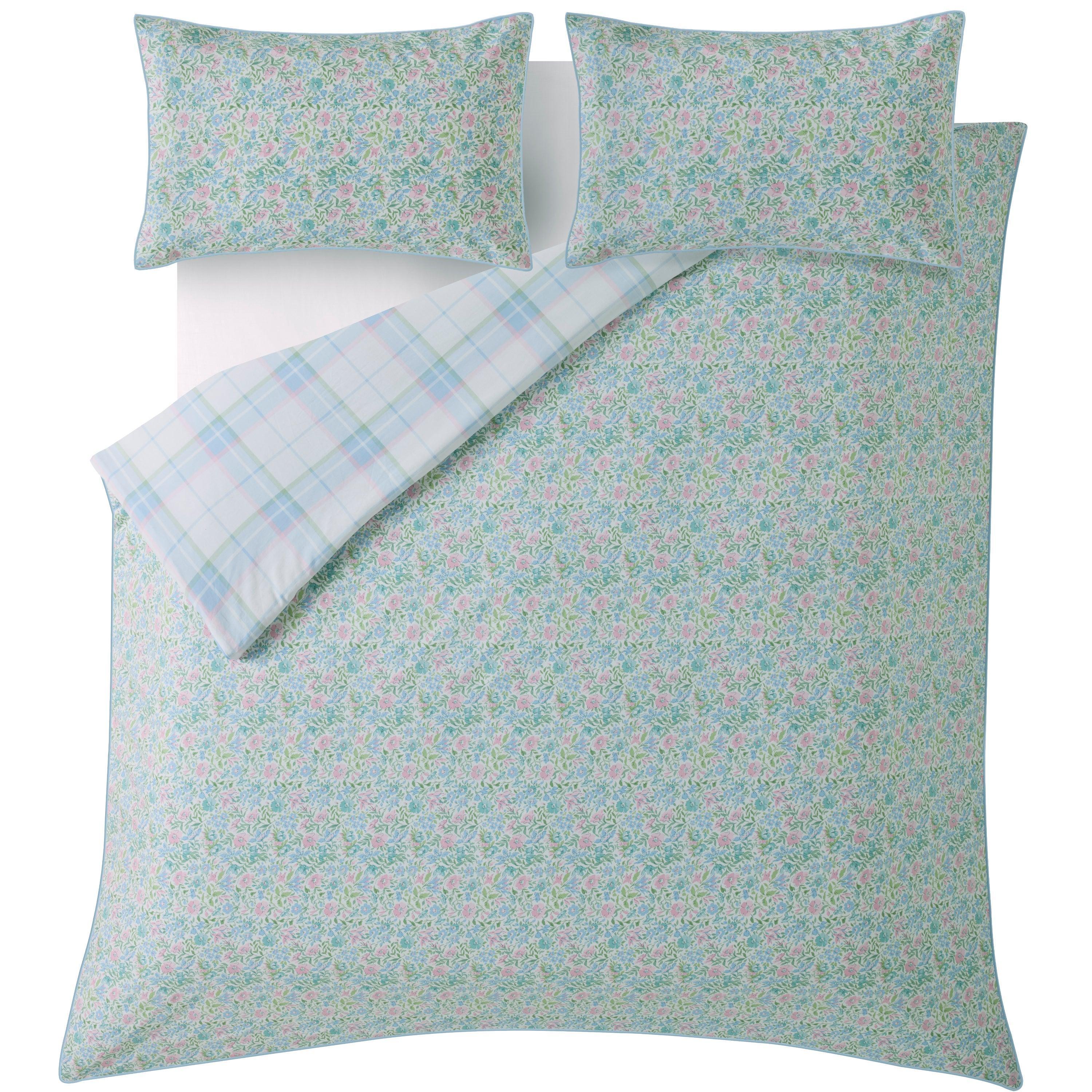 Laura Ashley Sherston Duvet Cover Set - Powder Blue