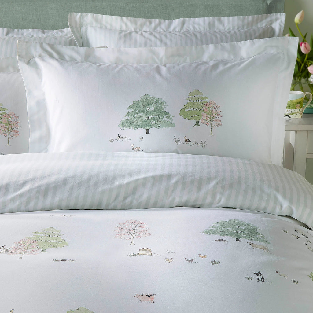 Sophie Allport Spring Cottage Duvet Cover Set - Green