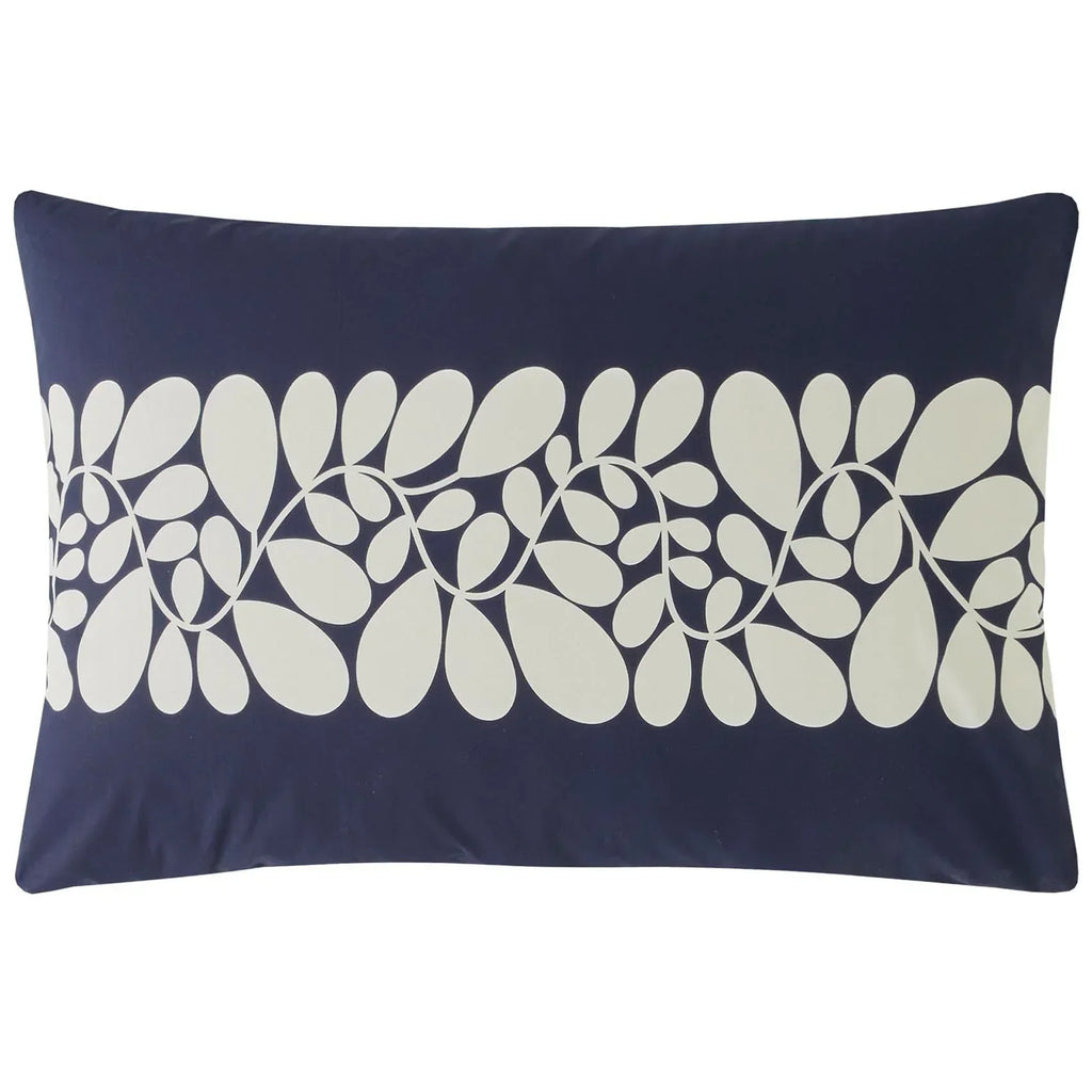 Orla Kiely Sycamore Stripe Duvet Cover Set - Space Blue