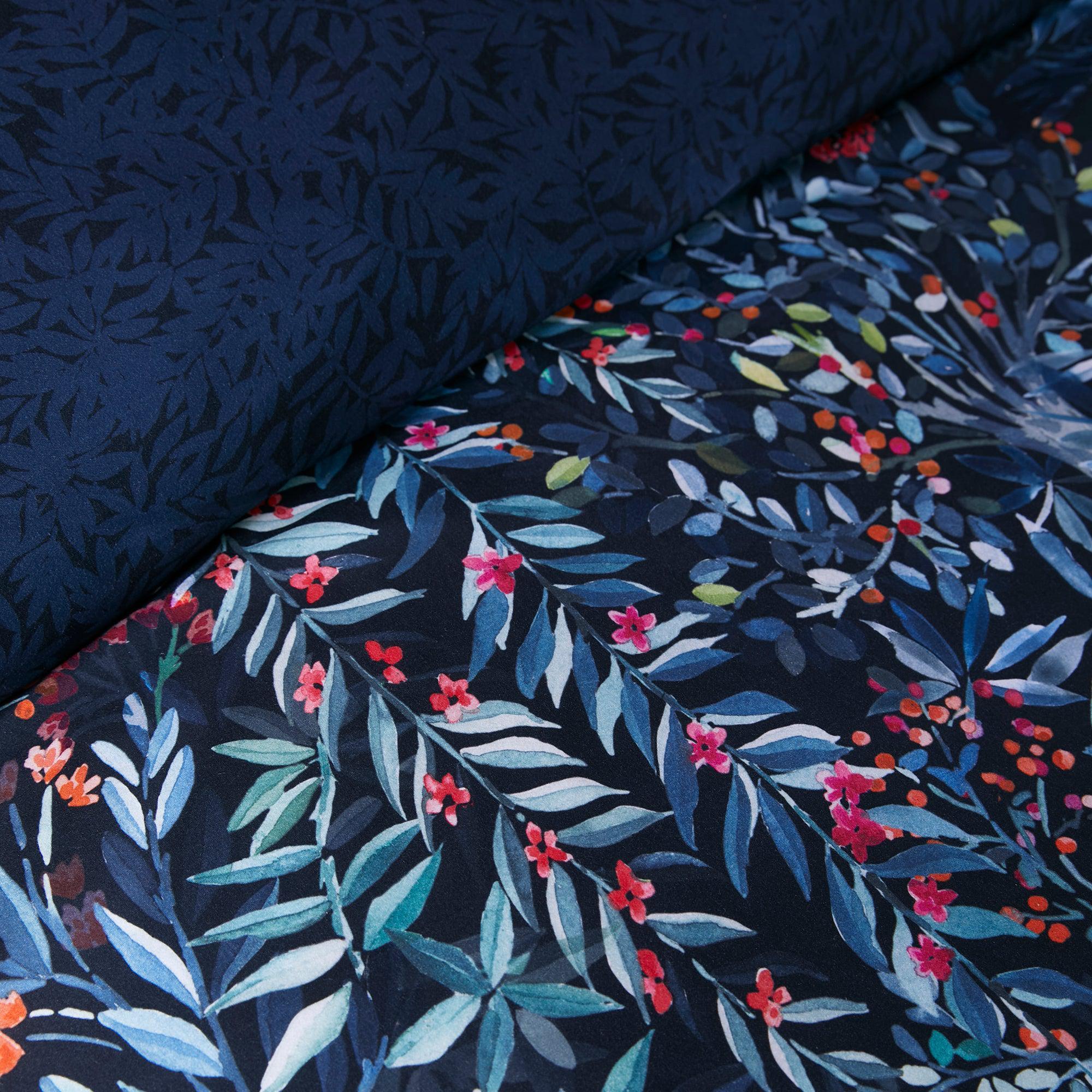 Soiree Tessa Duvet Cover Set - Navy