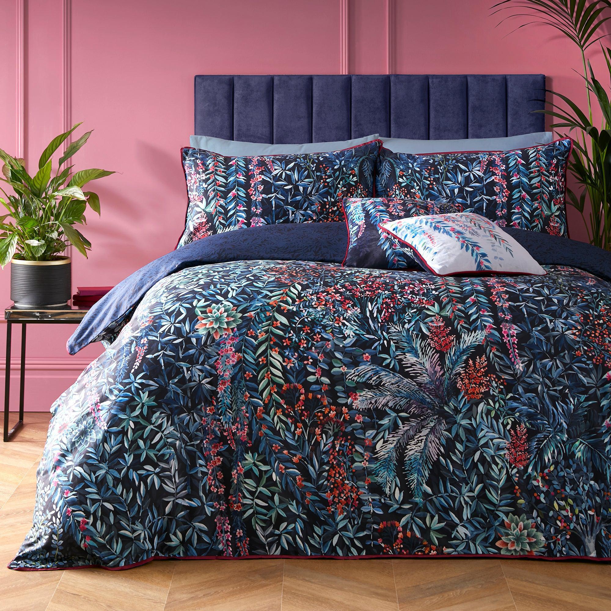 Soiree Tessa Duvet Cover Set - Navy