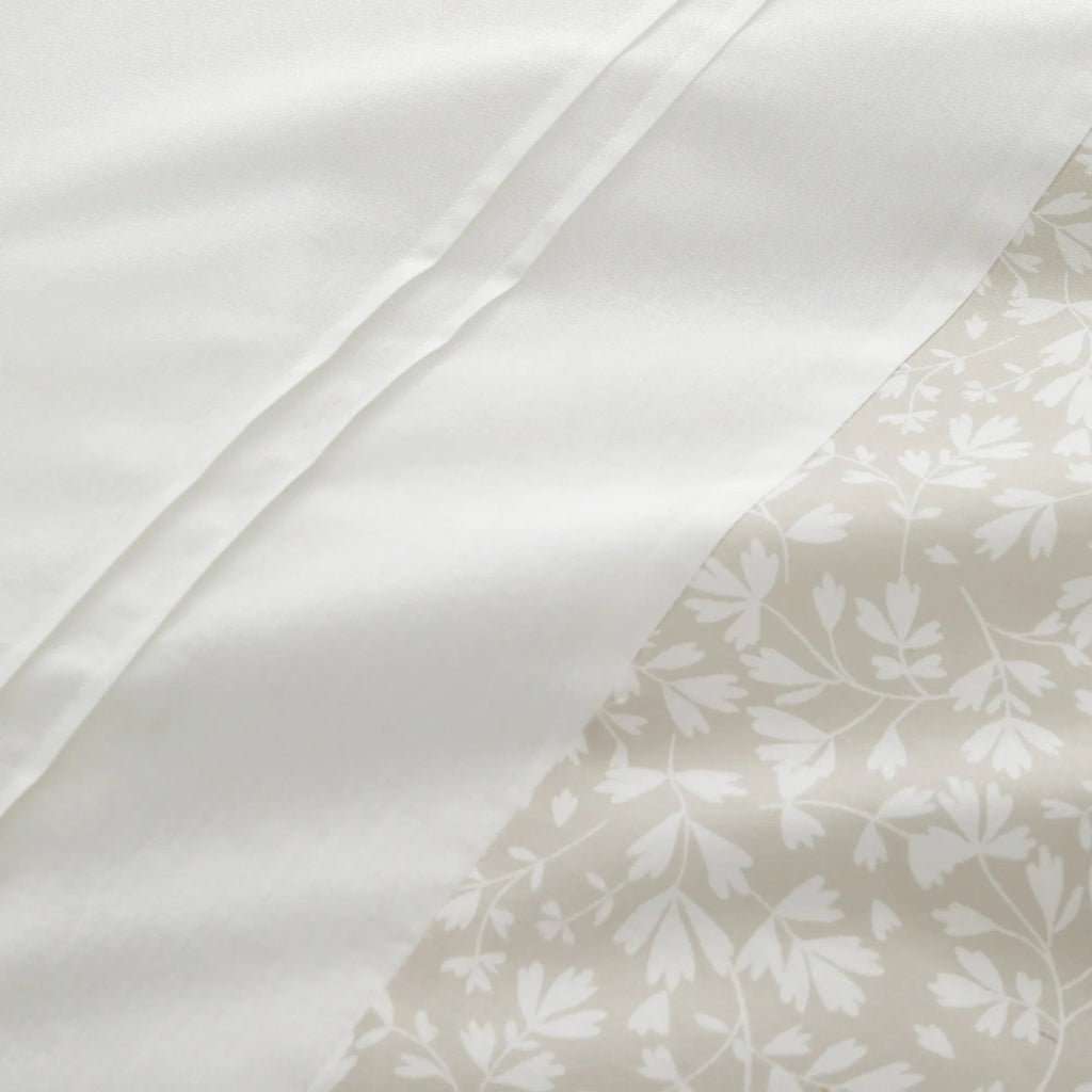 D & D Tess Duvet Cover Set - Natural