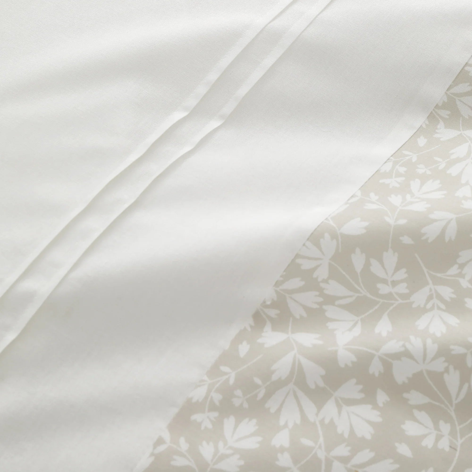 D & D Tess Duvet Cover Set - Natural