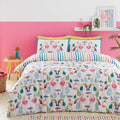 Fusion Tropical Flamingo Duvet Cover Set - Pink