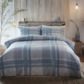 Appletree Hygge Verbier Duvet Cover Set - Blue