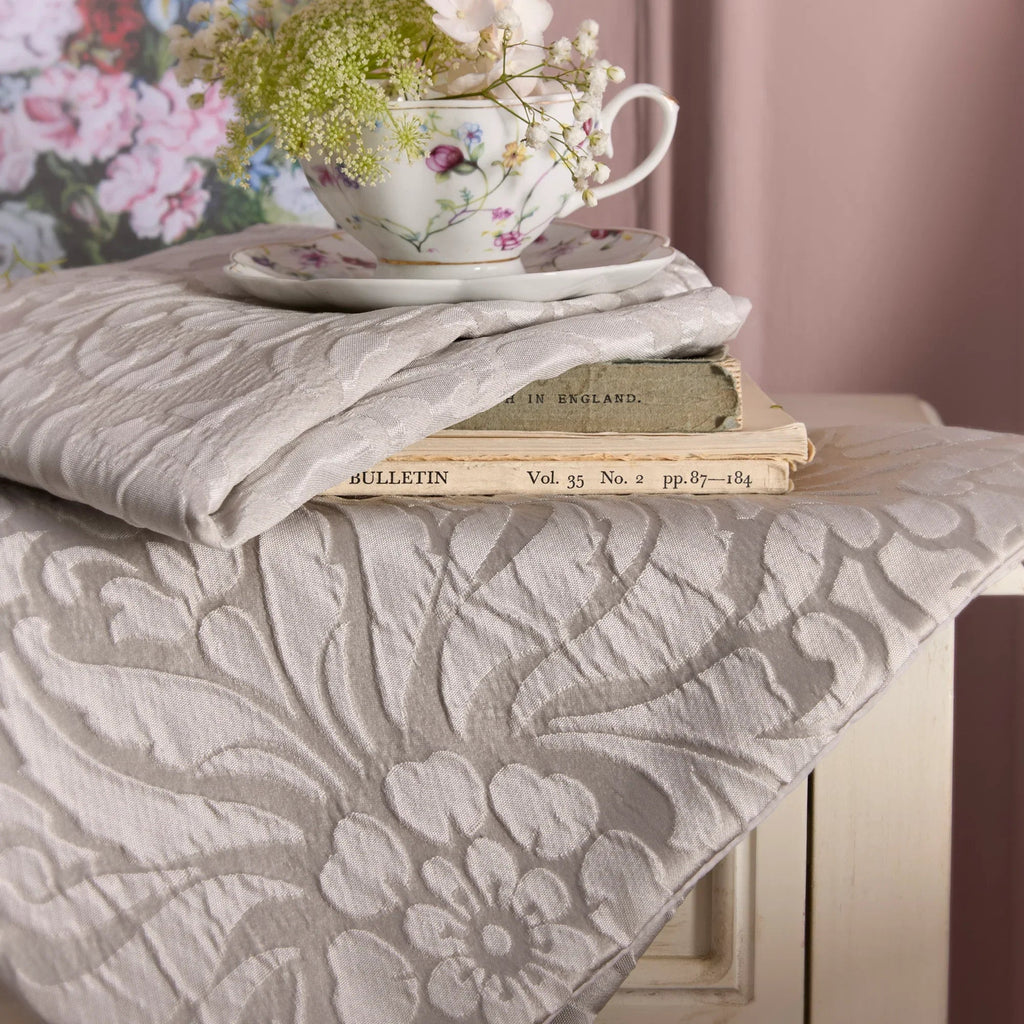 Appletree Heritage Worcester Duvet Cover Set - Silver