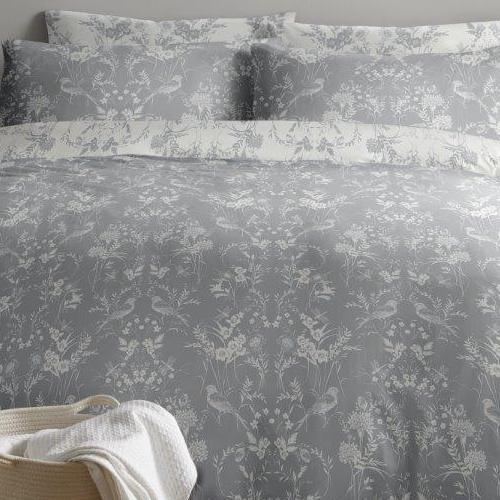 Woodland Duvet Set - Grey