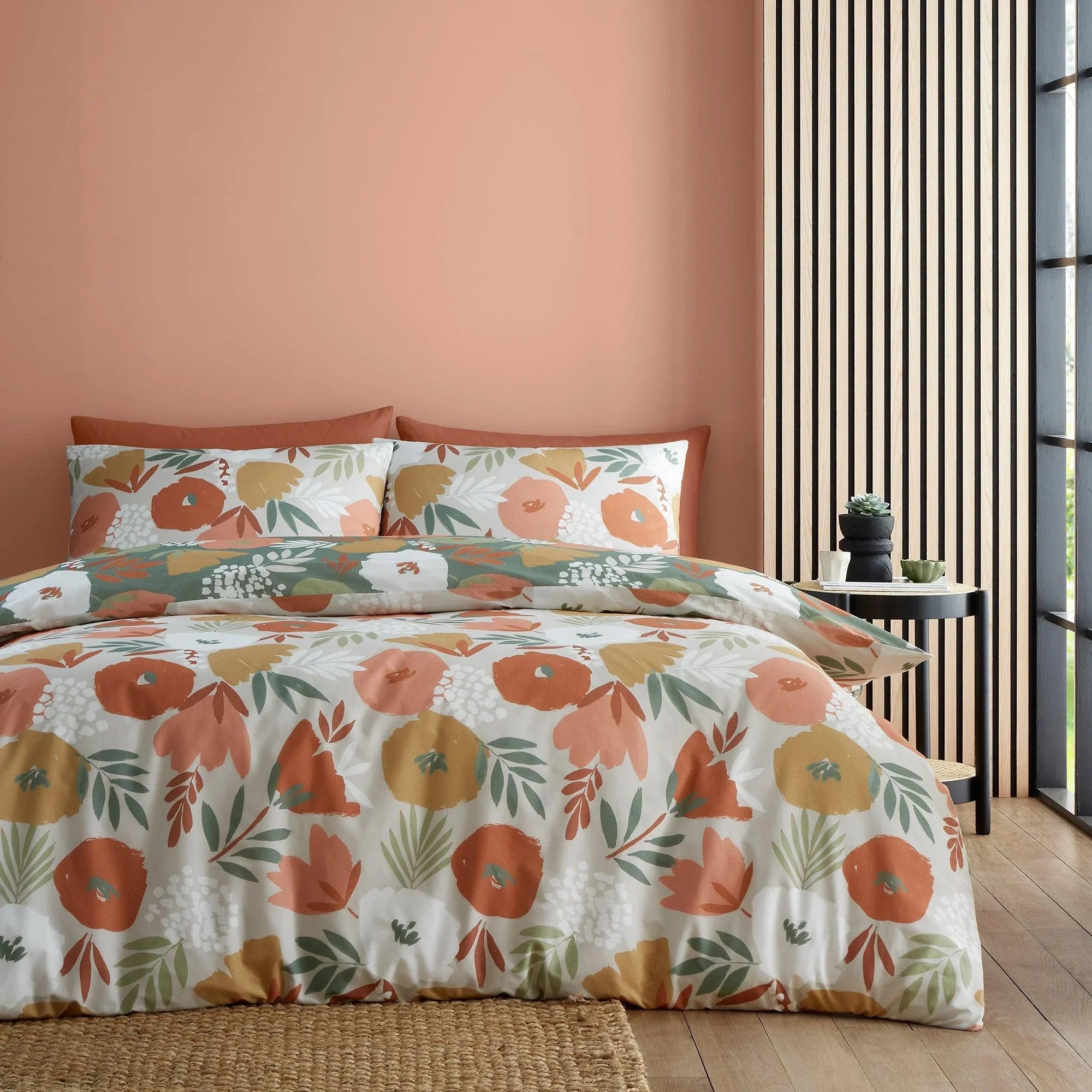 Fusion Yasmin Duvet Cover Set - Green