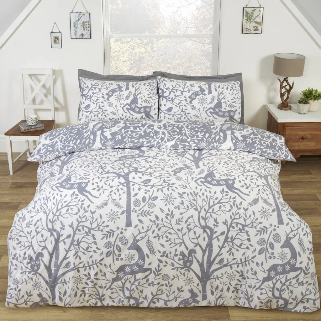 Tatton Grey Duvet Set