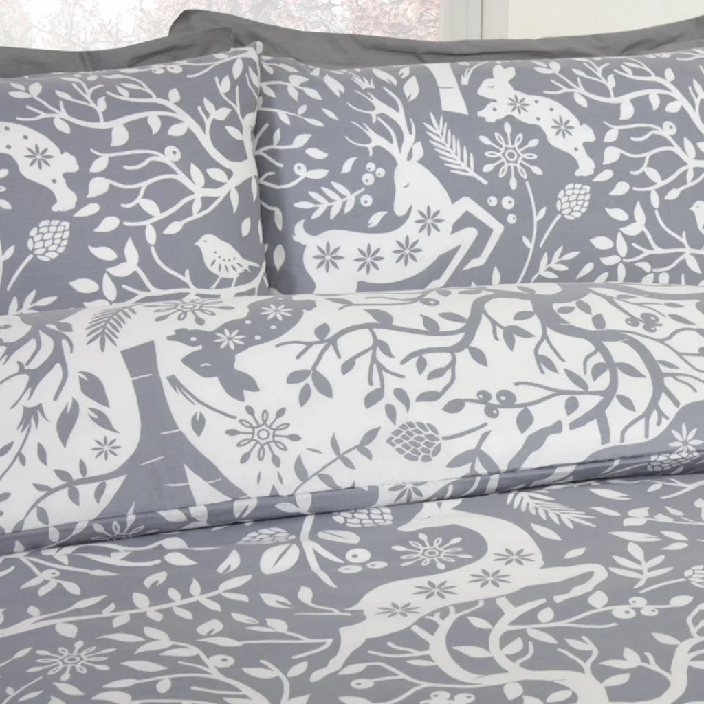 Tatton Grey Duvet Set