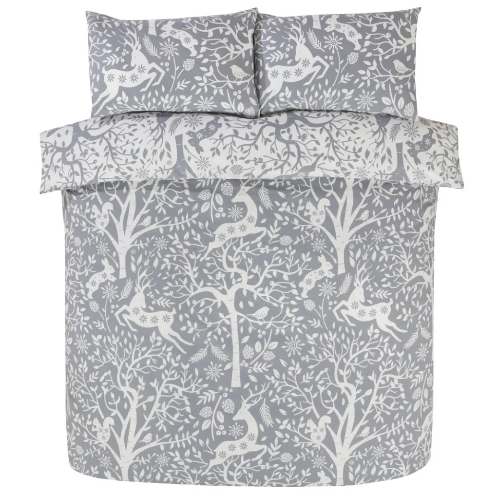 Tatton Grey Duvet Set