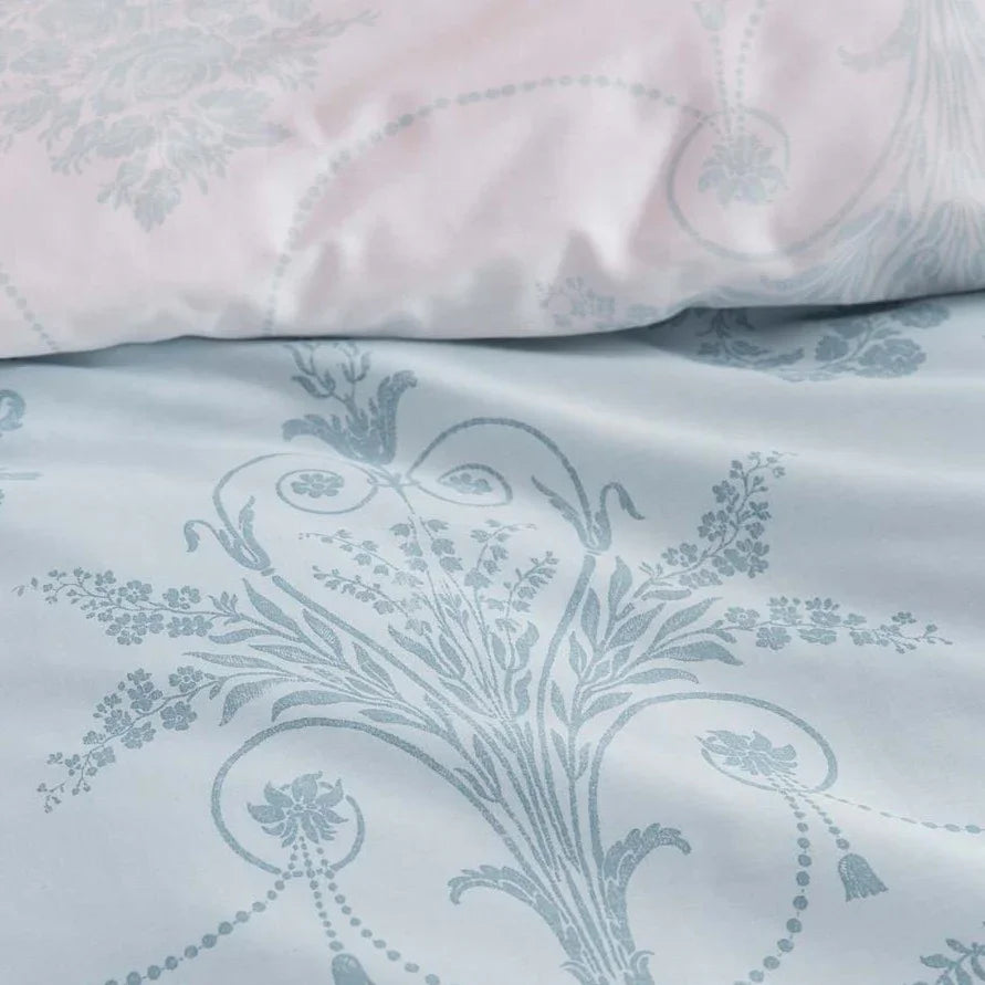 Laura Ashley Josette Duvet Cover Set - Seaspray