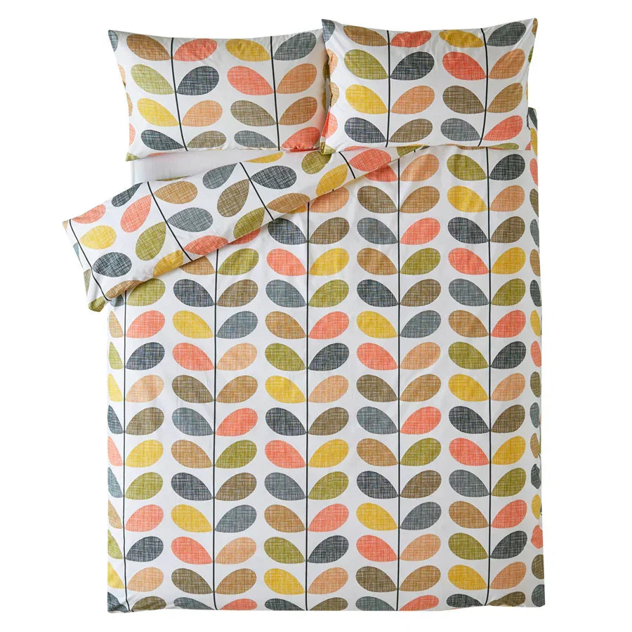 Orla Kiely Scribble Stem Duvet Cover - Multi