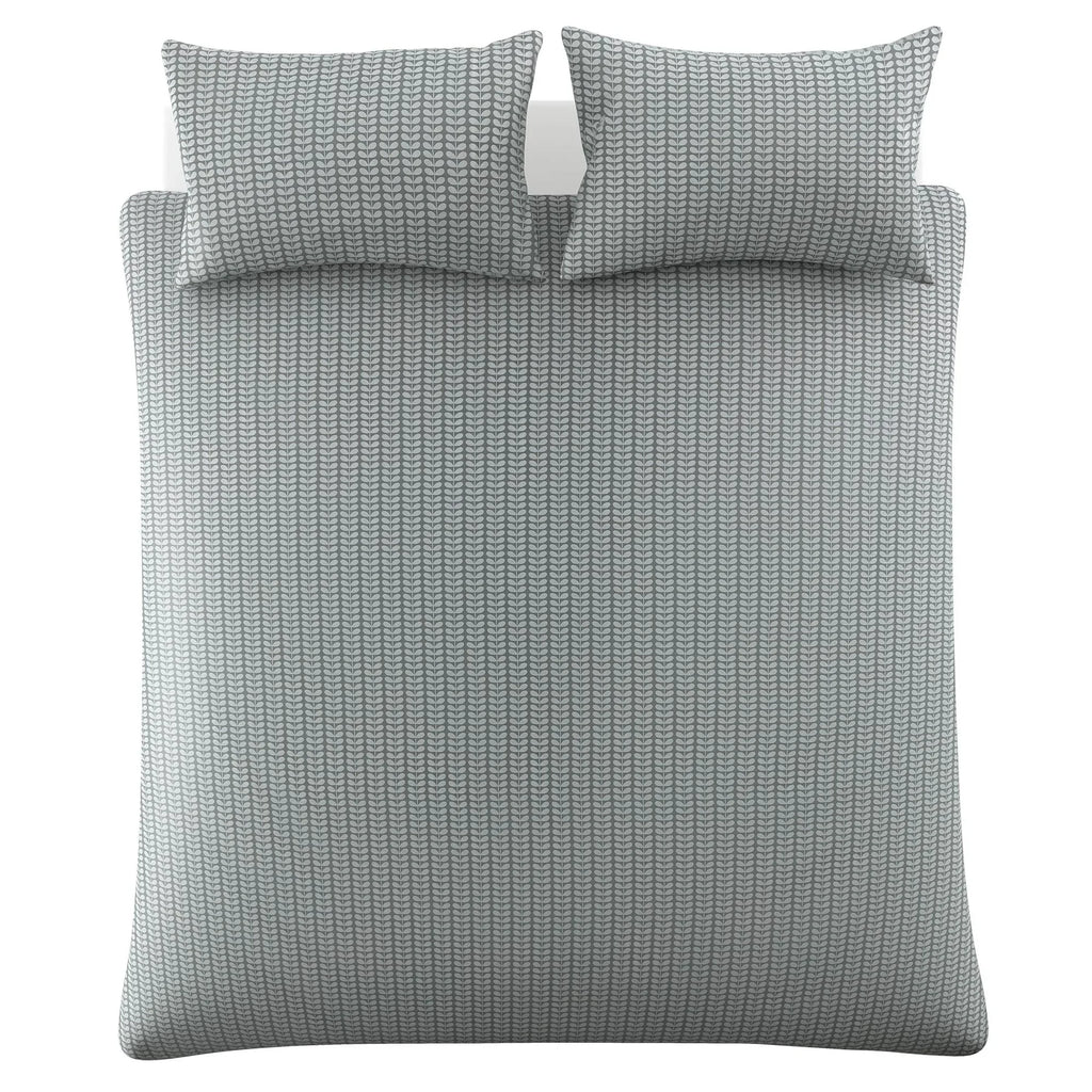 Orla Kiely Tiny Stem Duvet Cover - Light Cool Grey