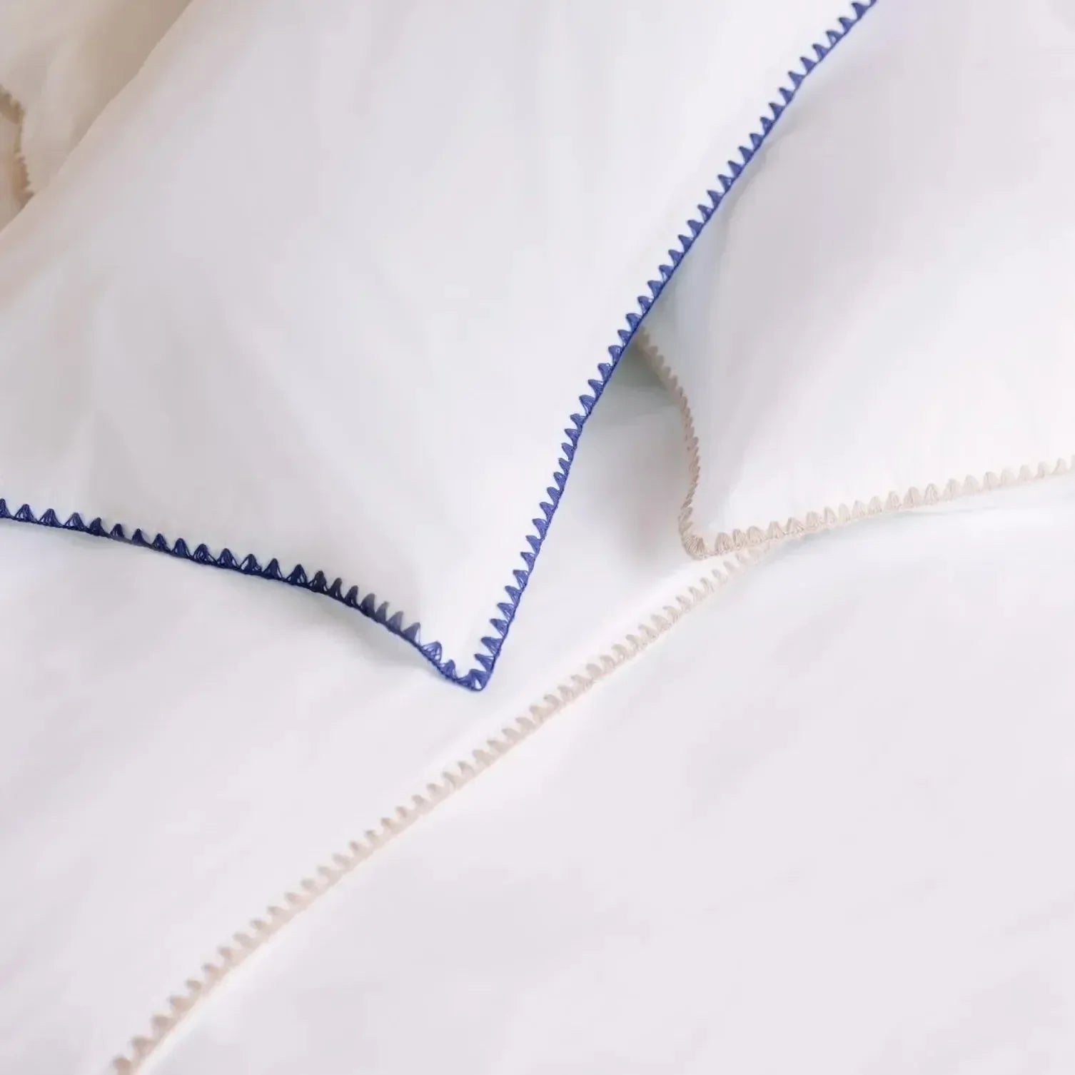 Cascais Percale 400TC Duvet Cover - Beige